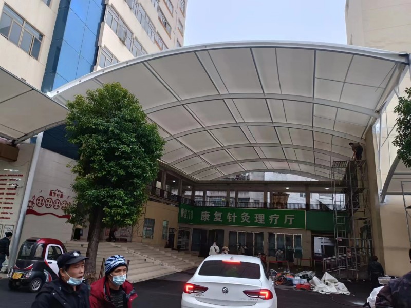 2026秀洲区推拉棚膜结构一体化厂家，厂区、园区停车棚工程承接